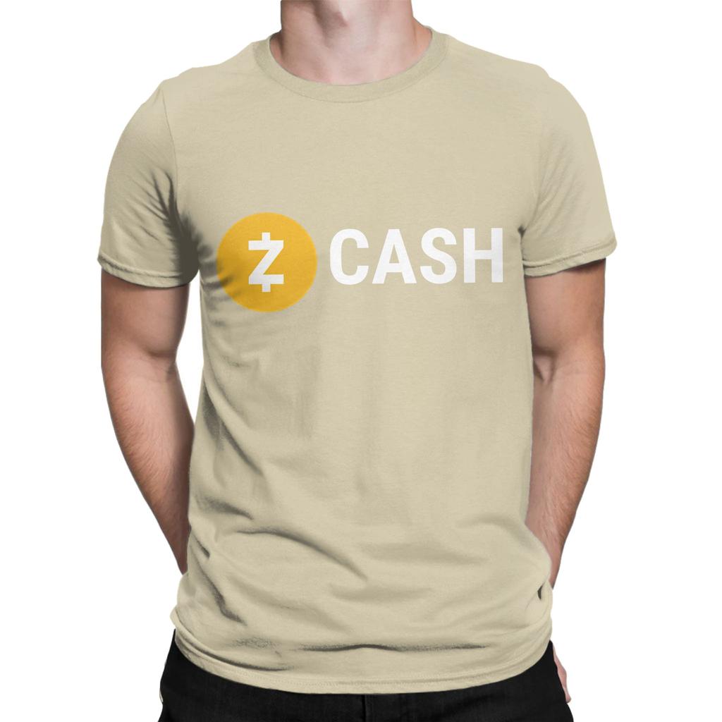 Zcash ZEC Криптовалютные Монеты Смешная Хлопковая Футболка 100% Zcash ZEC Футболки Топы Для Унисекс
