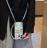 Премиальный чехол с 3D-текстурой на шнурке и ремешком через плечо для iPhone 17 Air / Apple 16 Pro Max