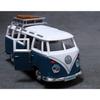 Maisto Volkswagen Samba Van Weekenders Литая модель, Синий (с походным рюкзаком)