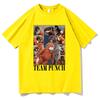 Monkey Punch Baby Monkey T Shirt 2026 WomenUnisex Clothing Cotton Clothes Graphic Tops for Lover Gifts Hight Quality T Shirts