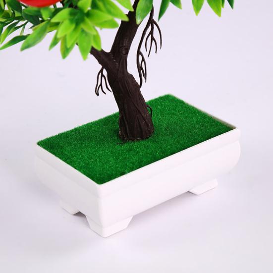 1Pc Artificial Plant Chili Tree Miniascape Wedding Party Home Desk Bonsai Decor