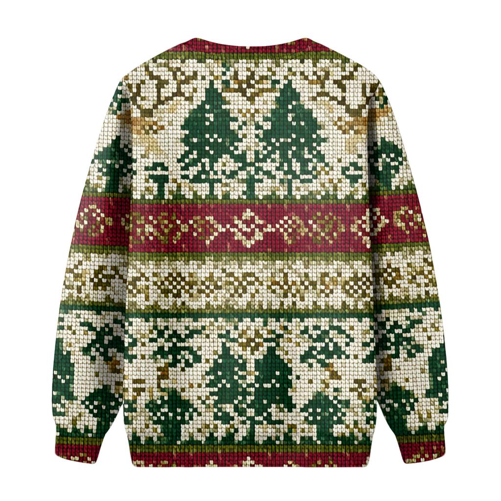 Мужская толстая теплая толстовка с флисовой подкладкой и круглым вырезом