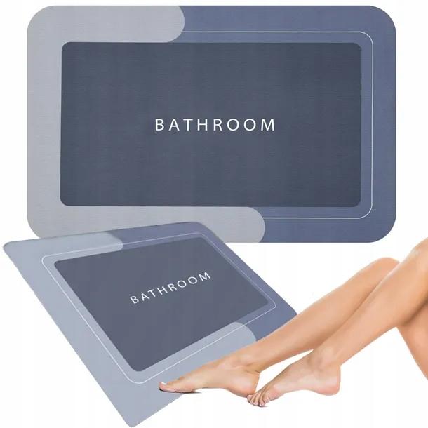Bath mat, absorbent rug, mat for shower, bathtub, microfiber