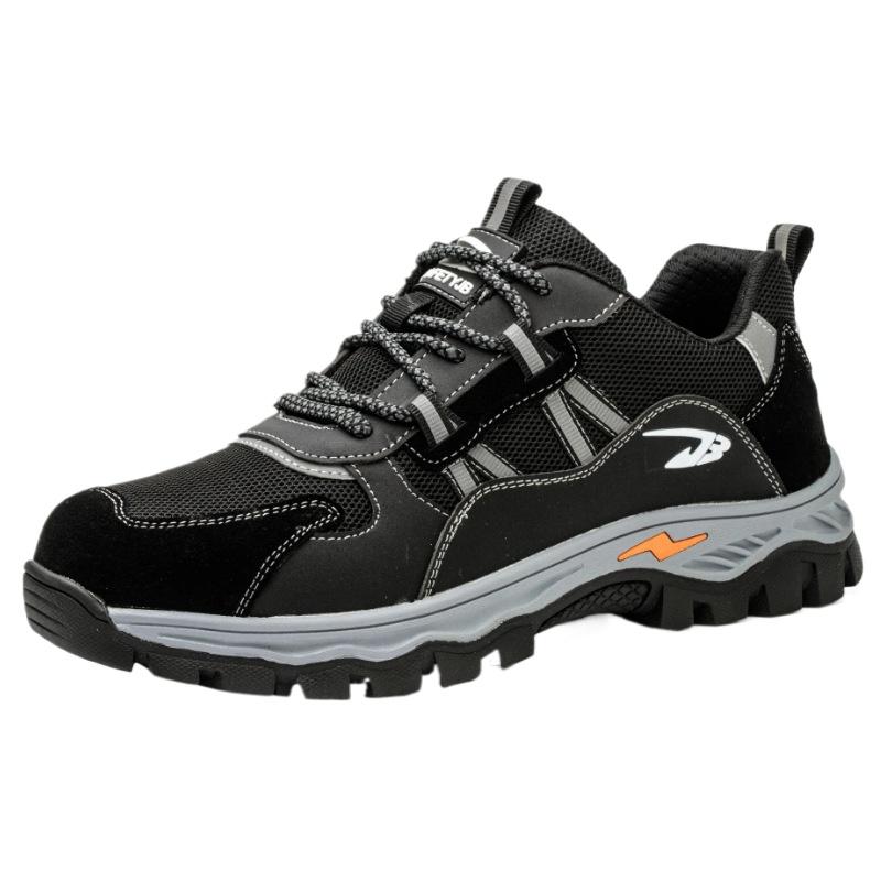 Легкая защитная обувь для мужчин, противоударная и противопрокольная, дышащая, с большой сеткой, стальная, Baotou Labor Insurance Shoes