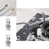 Kitchen Stove Cleaning Brush With Steel Wire And Nylon For Gas Range Scrub