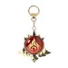 Genshin Impact Eye of God Pendant, Mondstadt Castle - Fire Element Eye of God Charm, Game Accessories, Genshin Impact Official Merchandise