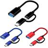 OTG Converter Fast 2 In 1 Transmission Multifunctional Micro USB Type-C To USB3.0