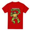 Teenage Mutant Ninja Turtles Unisex Adult Raphael Retro T-Shirt
