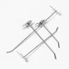 5Pcs Convenient Home Hang Fits Panel Holder Retail Shop Peg Storage Racks Display Hooks Goods Shelf