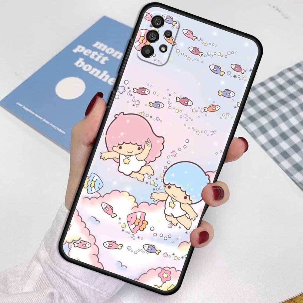 Чехол LittleTwinStars для Samsung Galaxy A52 A12 A51 A32 A21s A71 A32 5G A12 A22 A53 A31 A13 A72 A02s A41 A03 A04 Чехол для телефона