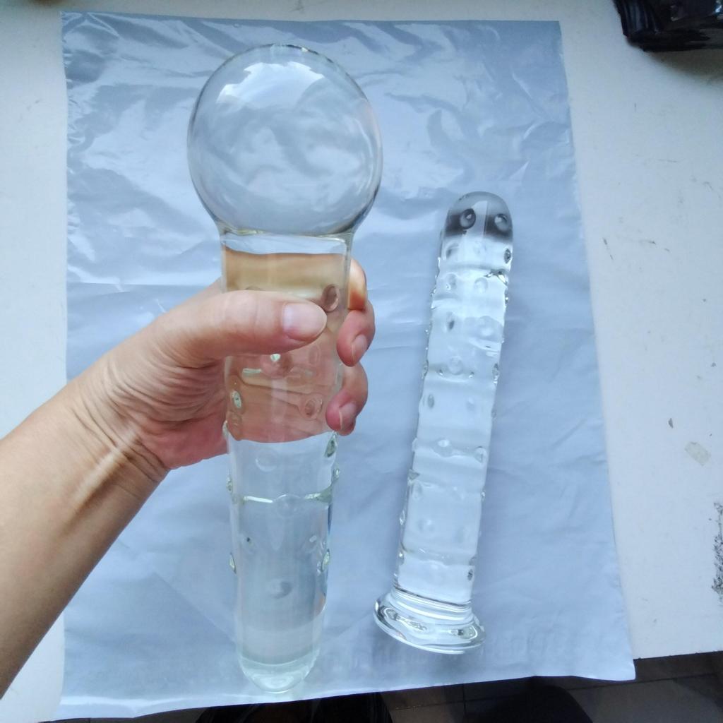 VaHppy Большой размер 1450 г 7 см анальная пробка jumbo skillfulness анальный расширитель тренировочные мастурбаторы дилдо стеклянные секс-игрушки для геев