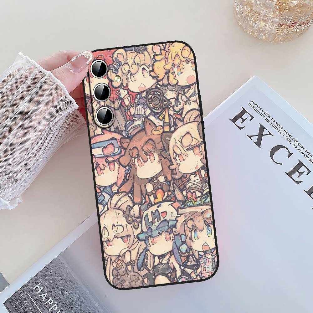 Чехол для телефона Arknights (Игра A) Для Samsung Galaxy S21 S22 S23 S24ULTRA S25ULTRA FE Ultra Plus5G A52S S26 Мягкий чехол