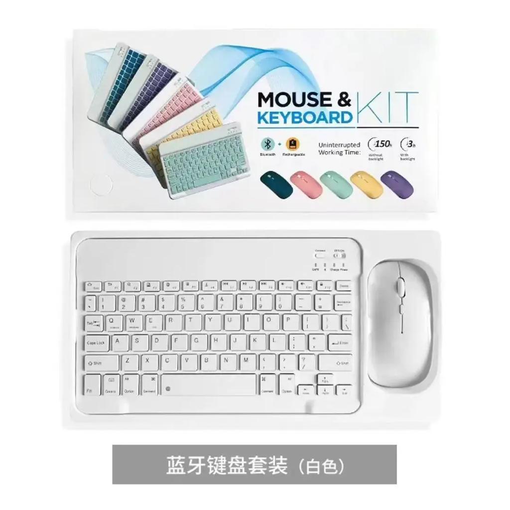 Bluetooth Keyboard and Mouse For IPad Xiaomi Samsung Huawei Phone Tablet Slim Mini Wireless Keyboard