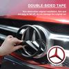 AABIH1 18.8cm Car Front Grille Large Badge Decal Stickers For Mercedes Benz C350 C180 C200 C250 C300 C Class W204 W108 W124 W126 W169