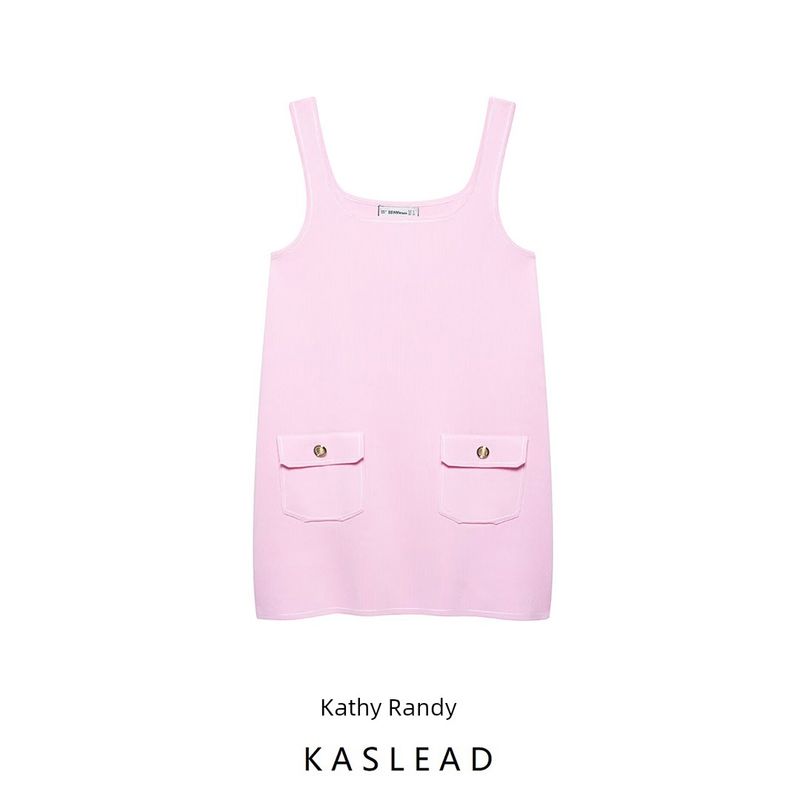 Kaslead New Arrival Women's Clothing Fashion Style Fashion Silm Knitting Mini Dress 4192054