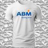Мужская футболка с логотипом ABM Building Industries, смешная, размеры S-5XL, сделано в США, унисекс