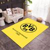 Bvb Splatter Art Area Rug Design for Study room Outdoor Playrooms Dormitory Antislip Carpet Anime Office Decor Wedding Party Gift