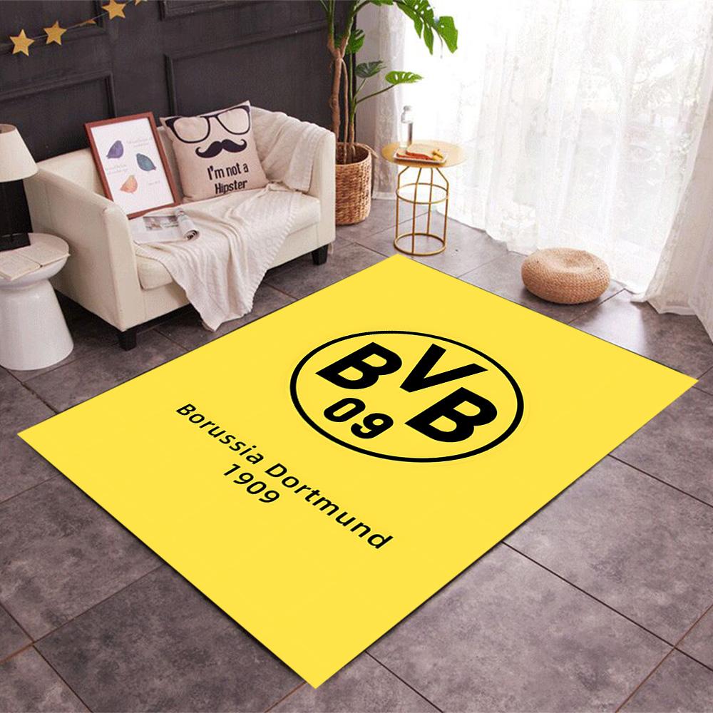 Bvb Splatter Art Area Rug Design for Study room Outdoor Playrooms Dormitory Antislip Carpet Anime Office Decor Wedding Party Gift