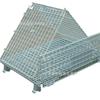 Foldable Portable Metal Mesh Storage Cage with Wheels - Customizable Logistics Box