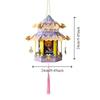 Paper Middle Autumn Festival Lantern 3D Ancient Style Handheld Lantern  Decoration