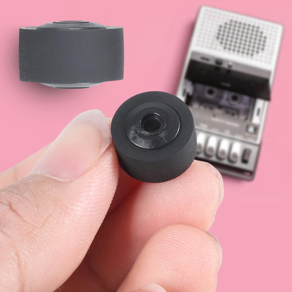 5Pcs Roller Bearing Wheel Cassettes Tape Device Pressure Roller for Audios Pressure Roller for Recorder Radio Pressure