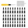 Vacuum Tire Sealant Nails Kit Durable Heavy-Duty Tire Stoppers Spiral Rubber Nails Quick Self-Service Repair Tools