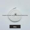 8mm Flat Cotton Shoelace Drawstring for Hats, Pants, and Clothing - In Stock
