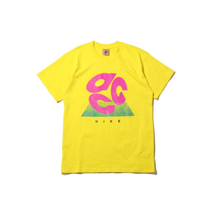 Nike T Shirt Men's Oupite Yellow (Unisex) T-Shirts CT4171 731