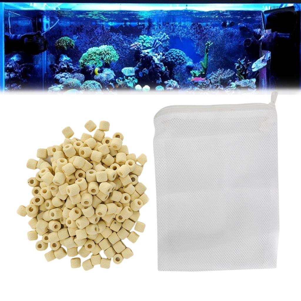 500ML Fiber Aquarium Bio Filter Media Fish Tank Filtration Material Far Infrared