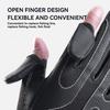 Getinfit Нескользящие Рыболовные Перчатки Зимние Уличные Утепленные Износостойкие С Отгибающимися Пальцами Рыболовные Велосипедные Перчатки для Скалолазания