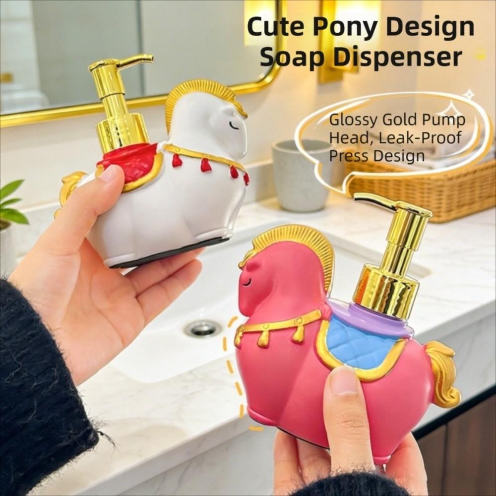 Press Bottle Cartoon Hand Sanitizer Bottle Animal Model Shampoo Soap Dispenser Toilet