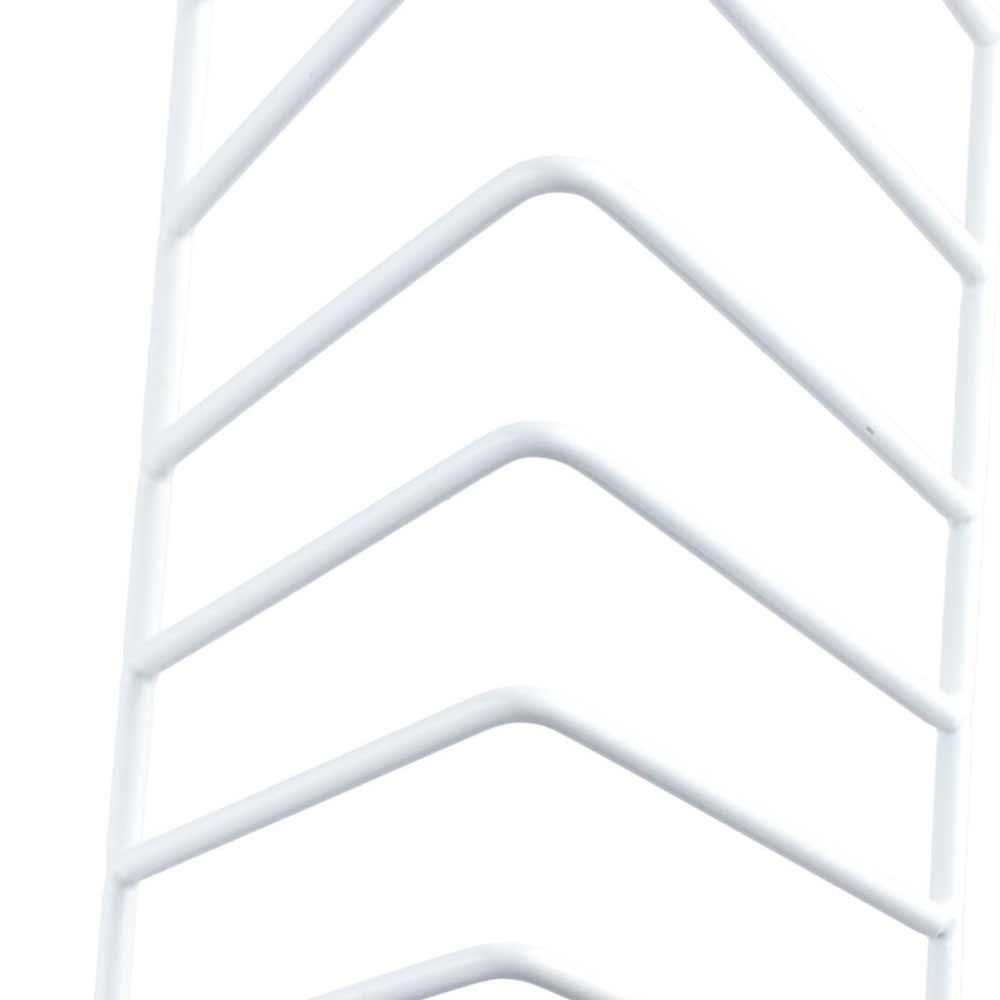 School Office Supplies Desk Storage Iron Book Stand Triangle Bookend Book Holder Record Rack