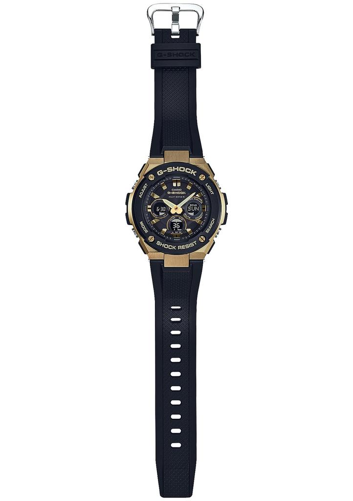 Casio G-Shock G-STEEL Радиоуправляемые солнечные часы (GST-W300G-1A9JF / -W310-1AJF) Мужской черный (Официальный японский продукт)