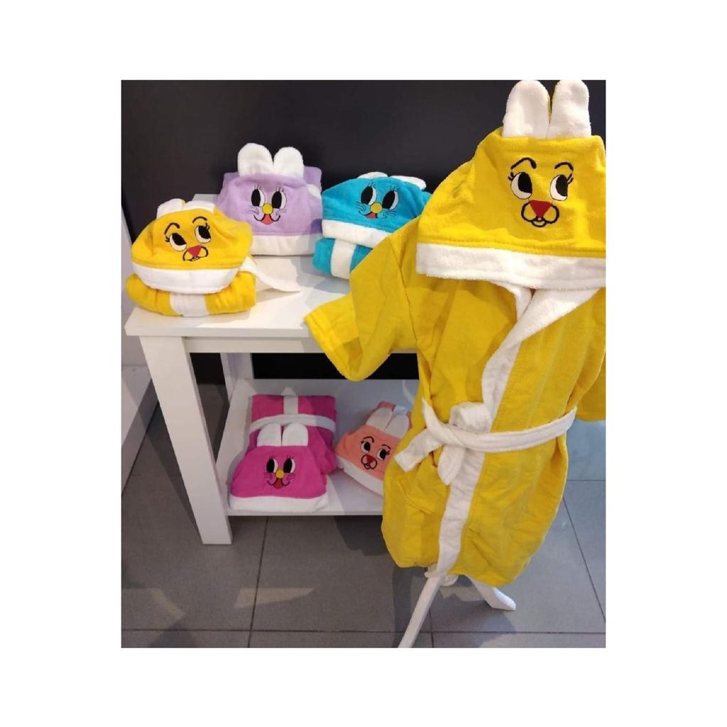 Cotton Market Children's Bathrobe