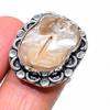 Biwa Pearl Gemstone 925 Sterling Silver Jewelry Ring Size 7