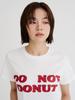 Футболка Lepieo Do Not Donut (Сахарная глазурь)