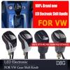 Для VW Golf 6 Jetta MK5 MK6 Tiguan Polo Octavia CC Scirocco Светодиодный Синхронизированный электронный дисплей Ручка Переключения Передач Рычаг Рукоятка