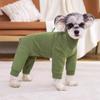 Puppy Clothes Autumn and Winter Clothes Teddy Bigbear Schnauzer Small Dog Pet Cat Clothing Bust Adjustable Four-legged Clothes