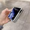 Slim Frosted Metallic Paint For Magsafe Magnetic Phone Case For Xiaomi MIX Flip Ultra Thin Shockproof Wireless Charge Hard Cover