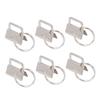 40PCS Key Fob Hardware DIY Craft Project Fine Workmanship High Hardness Iron Material Keychain