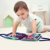 Baby Felt Busy Board Letter Shape Color Animal Fine Motor Skills Preschool Learning