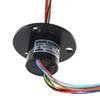 6/12 Channel Micro Rotate Slip Ring 2A Diameter 12.5Mm 22Mm For Rc Excavator Model Diy Electric Collector Rings