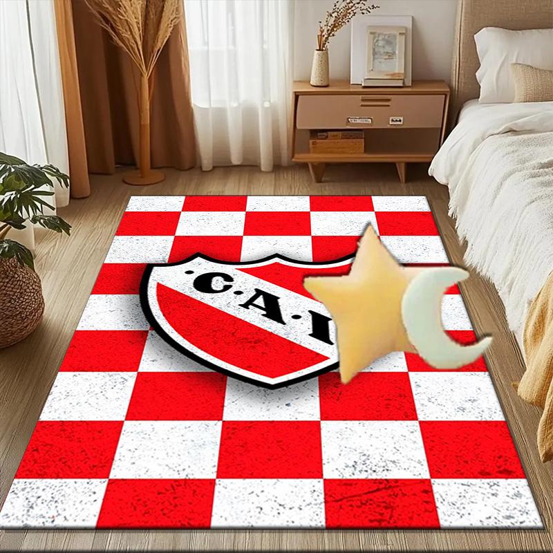 Club Atletico Independiente Rug Game Carpet, Floor Mat for Bedroom Living Room Entryway Rug, Home Decor Idea Gift for Christmas birthday