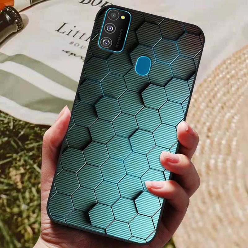 Чехол для Samsung Galaxy M21 M30S M31 A21s, мягкий силиконовый чехол для задней панели телефона Samsung M31 A21S M30s M21, чехол Funda M 30 s