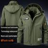 Men's and Women's Windproof Waterproof Thickened Velvet Winter Jacket Suit - Outdoor Cold-Proof Warm Workwear.