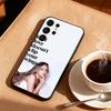 Чехол для телефона T-Tate M-McRaeS Singer для Samsung S26,S25,24,23,22,30,21,10,9,Ultra,Plus,Lite,Черный Мягкий Чехол