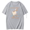 Mess With The Honk You Get The Bonk Cotton Tshirt Design Untitled Goose Games Funny Graphic T Shirts Mens Short Sleeve Tshirt