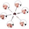Nail Drill Bits Set 6 Pcs Milling Cutter Stainless Steel Bits UV Gel Polish Remove Drill Machine Pedicure Nails Manicure Tools