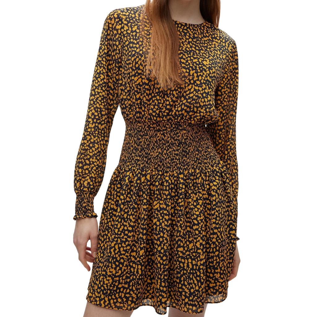 Hugo Womens/Ladies Kolinis-1 Animal Print Mini Dress