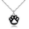 BELLA BOX Sweet And Cool Enamel Cat Paw Necklace For Women, A New Bestseller With A Light Collarbone Chain